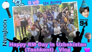 2020.09.12 Vlog Happy RM Day in Uzbekistan  and Jungkook, Bts, Our Chat Birthday.  (Uz Army)