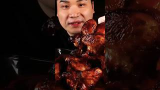 Most Spicy Grill Chicken With Spicy Sauce 🔥🥵#shorts :)#viral #foryou #eatingsounds #trending #foryou