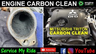 MITSUBISH TRITON Manifold carbon clean