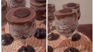 #تحلية OREO#🧁🍦تحلية لذيذة وسهلة التحضير 🥣