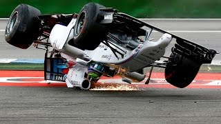 Crazy F1 CRASH Compilation - Worst Formula 1 Accident Ever