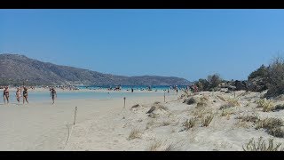 Elafonissi beach, Crete 2018