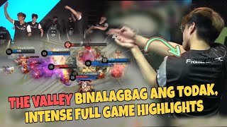 THE VALLEY binalagbag ang TODAK, intense full game highlights, PRIME BASIC