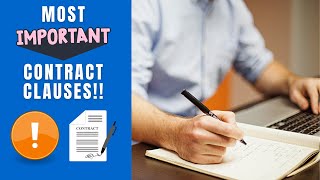 Important Clauses to Look Out for in Contracts