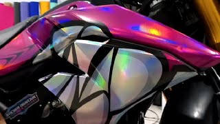 PASANG DECAL KLX HOLOGRAM