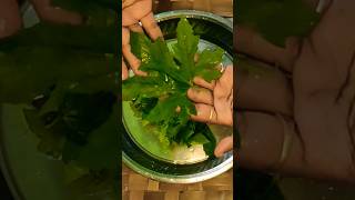 bitter gourd leaves recipe #shorts #viralshorts