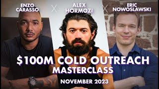 $100M Cold Outreach Masterclass with Alex Hormozi, Enzo Carasso, and the Instantly Founders