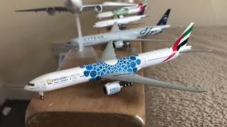 FLEET BY PLANE #2 Showing all B777’s I have! Emirates Collector