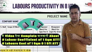 ATT | Labour Productivity| Labour Coefficient | 1Sqm Cost | CEI