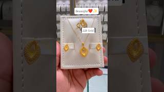 Lightweight Gold chain pendant set#goldchainpendant #shortvideo #shorts #trending #vlog