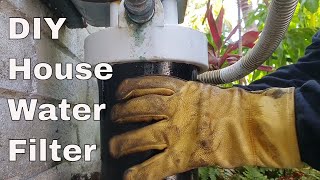 Why you need a DIY whole house water filter, and a pellet grill smoker