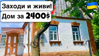 🇺🇦 Заходи и живи! Дом в селе за 2400$ Продажа недвижимости за копейки! Всё есть Уютное тихое село!