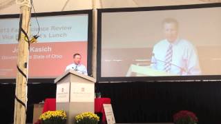 Take Ag For Granted: Ohio Gov. John  Kasich Farm Science Review 2013