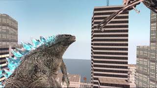 [SFM] Godzilla running 2014 vs 2019