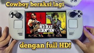 Steam Deck Red Dead Redemption [HD]! Mod Zombie, 4K Resolution & High Graphic 80FPS!