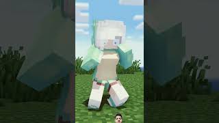 JJ's sister Grows Giant - MAIZEN Minecraft Animation #shorts