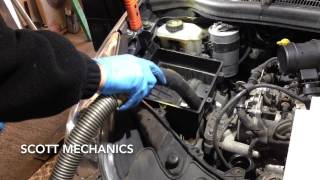 Opel Vauxhall corsa- air filter replacement