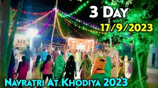 3Day Full Enjoy  Garba | At Khodiya | Navratri 2023 | The Rocking Groups |