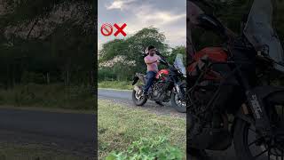 How you should sit on your adventure bike  #riding #bike #bikelover  #ridingtips #ktm #ktm390adv