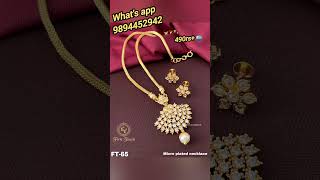 imitation jewellery#premiumqualitynecklace| what'sapp for booking 9894452942 #newfashionjewellery