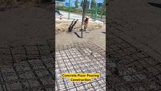 Concrete Floor Pouring Construction-Nice tools and ideas will improve efficiency