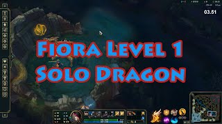 Fiora Level 1 Solo Dragon Season 12 [1:23.86]