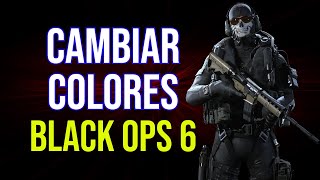 COD BO6 Black Ops 6 Cómo Cambiar Colores de Equipo y de Enemigos, Tip, Truco