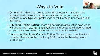 Voting and Government ID Webinar