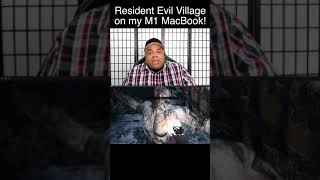 I played Resident Evil Village on my M1 MacBook with Xbox Controller! #shorts