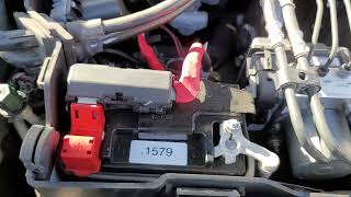 2016 LANDROVER LR4 BATTERY  LOCATION