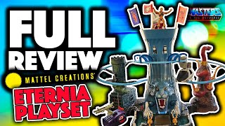 Eternia Playset MOTU Origins Mattel Creations FULL REVIEW / UNBOXING! Everything YOU need to know!