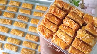 RESEP KASTENGEL TANPA CETAKAN II NGEPRUL, GURIH DAN TIDAK KERAS II IDE KUE KERING LEBARAN