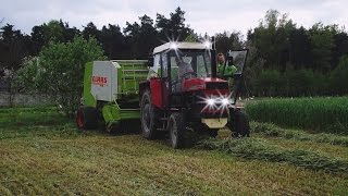 Żyto na kiszonkę 2016 | zetor 7211 2x ursus C330 ursus 912 claas rollant 46|