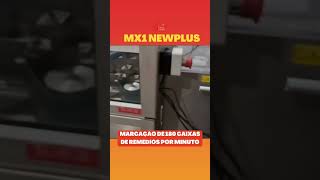 Datador MX1 Newplus criando marcação em caixas de remédios