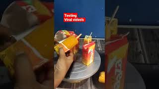 Maaza Ice cream / Frooti Ice cream / frutti ice cream / instant Popsicle telugu