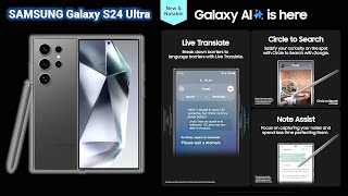 Unboxing 2024 SAMSUNG Galaxy S24 Ultra Cell Phone 512GB AI Smartphone 200MP 100x Zoom Titanium Black