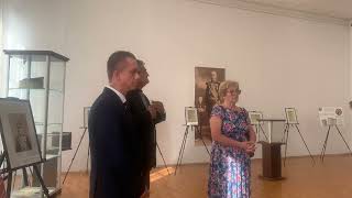 Dr. Ana Culcer a fost prezentă la expoziția documentară dedicată generalului Ioan Culcer