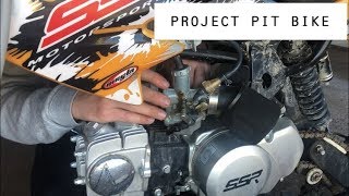 LETS GETTER RUNNIN! - Project Pit Bike | Part 2