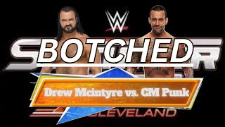 [WWE 2k24] Drew Mcintyre vs. CM Punk (BOTCHED MATCH)