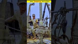 Oil Rig Worker in China 😭#shorts #youtubeshorts #shortsvideo @FactsMine @FactzAQ