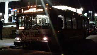 [RETIRED] SEPTA Route K: 2001 New Flyer D40LF #5461 Westbound