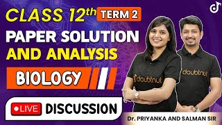 Class 12 Biology Paper Solution 2022 | Class 12 Term 2 Biology | Biology Paper Solution 2022 Term 2