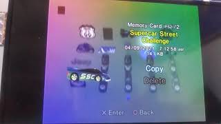 Supercar Street Challenge PS2 Save Icon