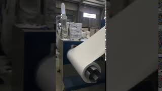 EPS foam dona plate forming machine with robot hand