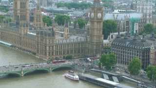 UK, flight London Eye, August 2011