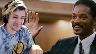 DUMPED By His Wife Because He Is Not Rich | xQc Reacts to 'Pursuit Of Happyness'