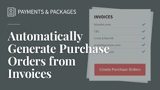 DesignFiles.co - Automatically Generate Purchase Orders from Invoices