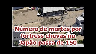 Número de mortes por fortress chuvas no Japão passa de 150