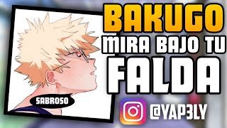 Bakugo mira bajo... 😳 | ASMR Bakugou | Bakugou ASMR Roleplay