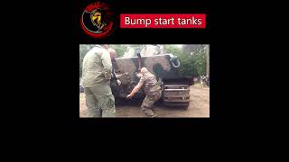 Can you bump start a tank? #tanks